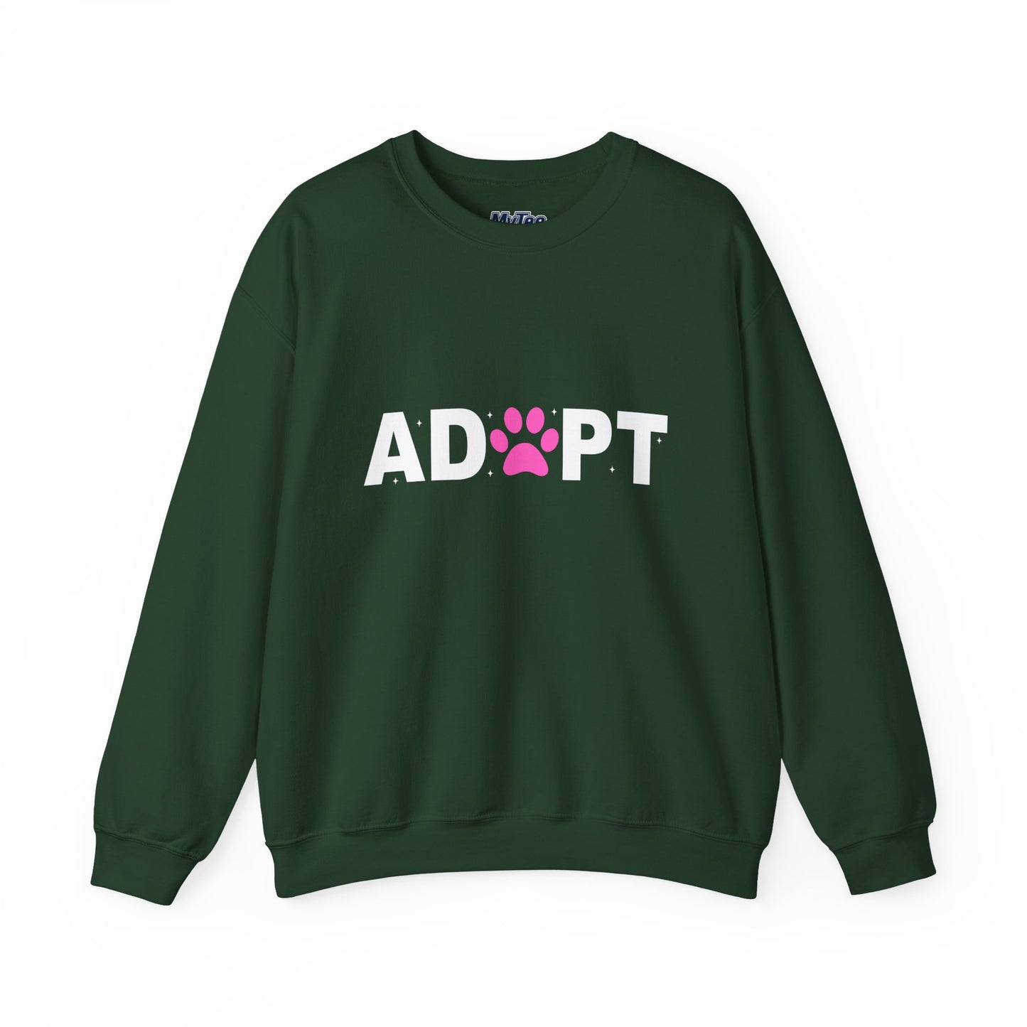 Adopt Themed Unisex Crewneck Sweatshirt - Comfortable Casual Wear