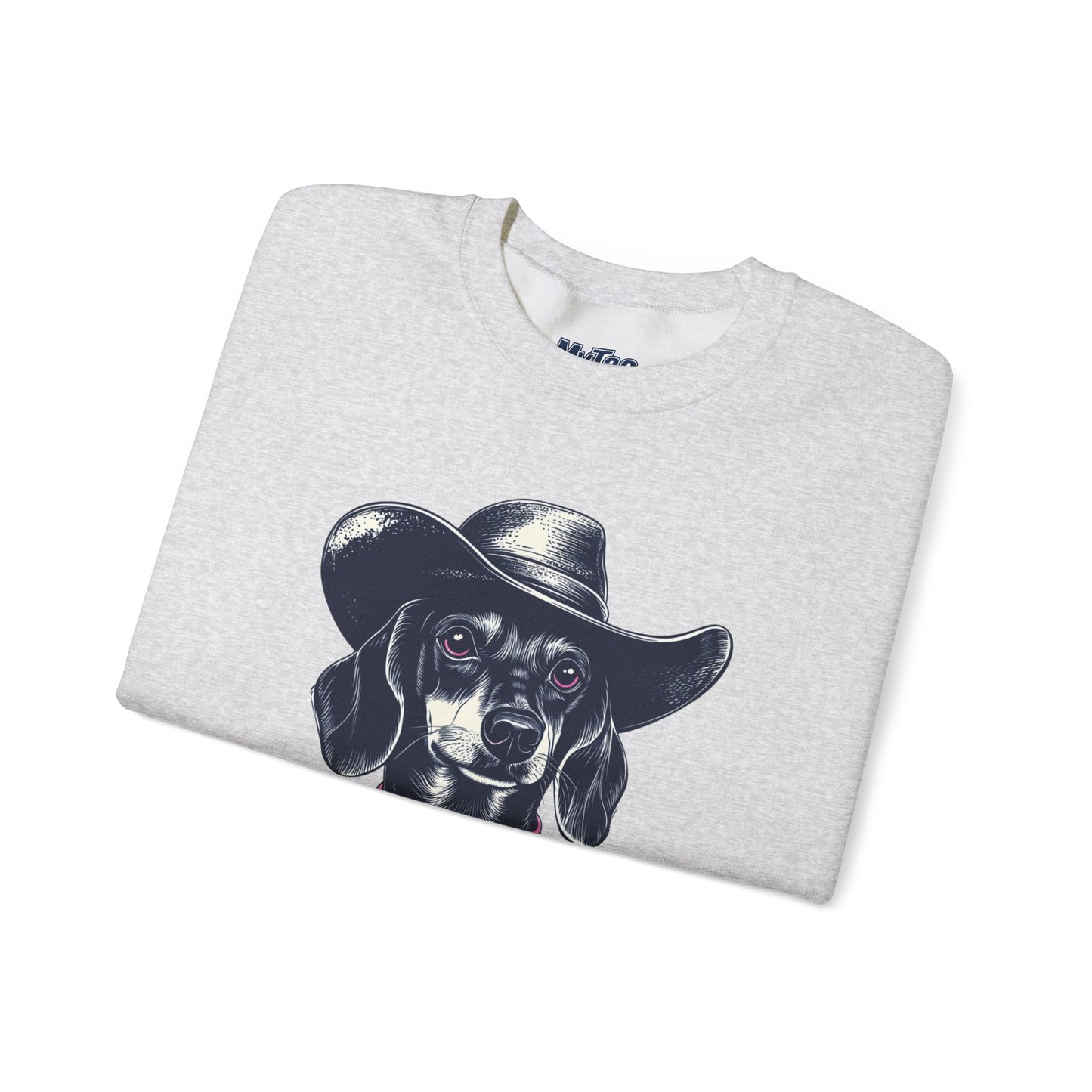 Dachshund Cowpoke Charm Sweatshirt – Soft Style With Attitude