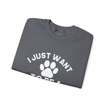 Stay-at-Home Dog Mom Sweatshirt- The Ultimate Dog Lover Dream