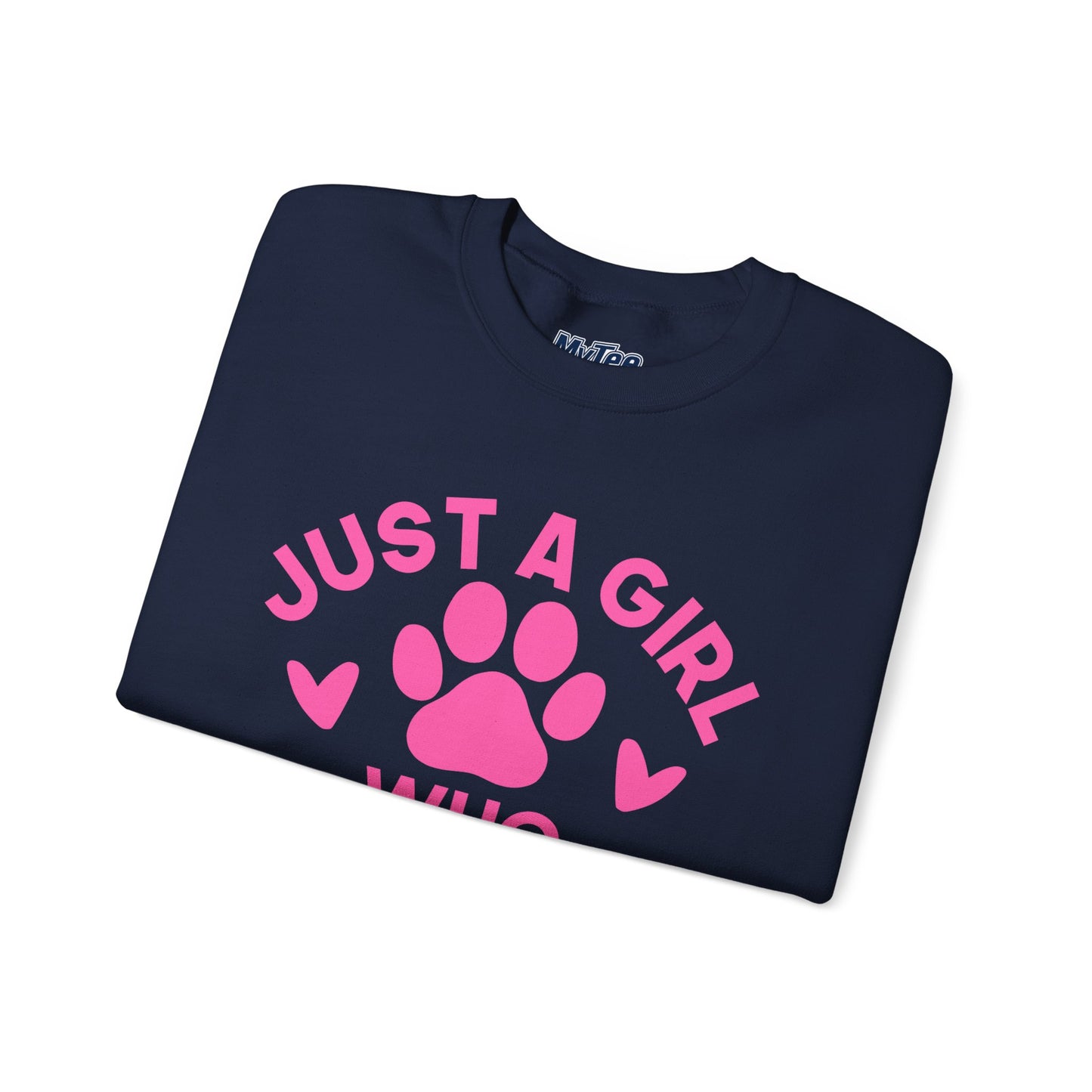 Just a Girl Who Loves Dogs Sweatshirt | Gift For Dog Mom