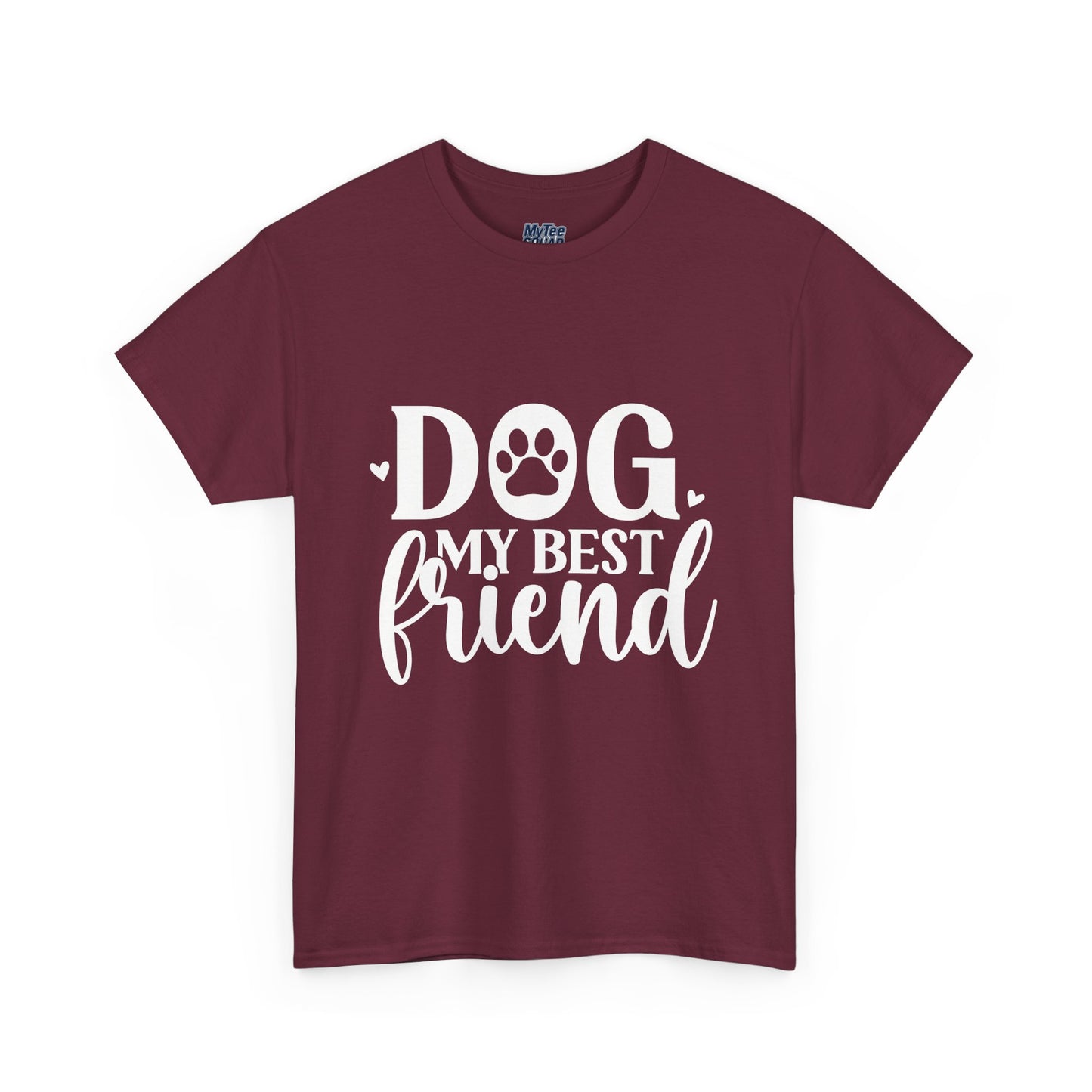 Dog My Best Friend Unisex Heavy Cotton T-Shirt | Pet Owner Apparel