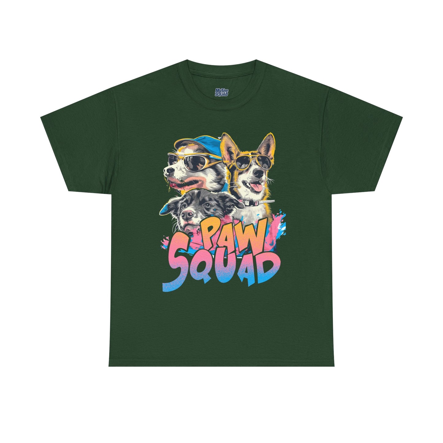 Paw Squad Unisex T-Shirt – Dog Crew Graphic Tee For Pet Lovers