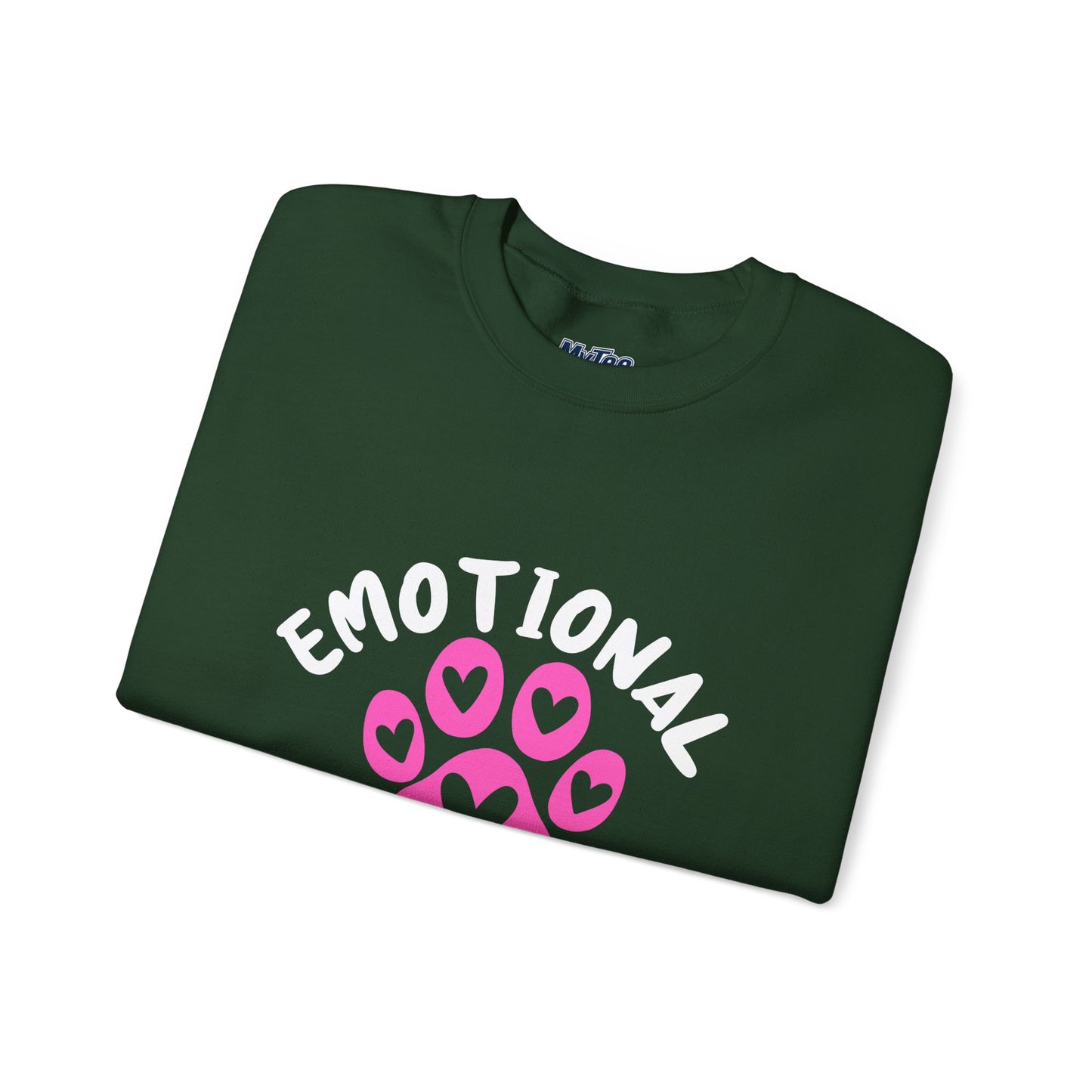 Emotional Eater Sweatshirt – Heart, Paws & Snacks