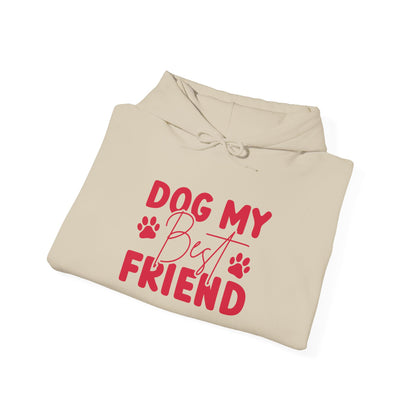 Dog My Best Friend Unisex Hoodie | Cute Dog Lover Apparel