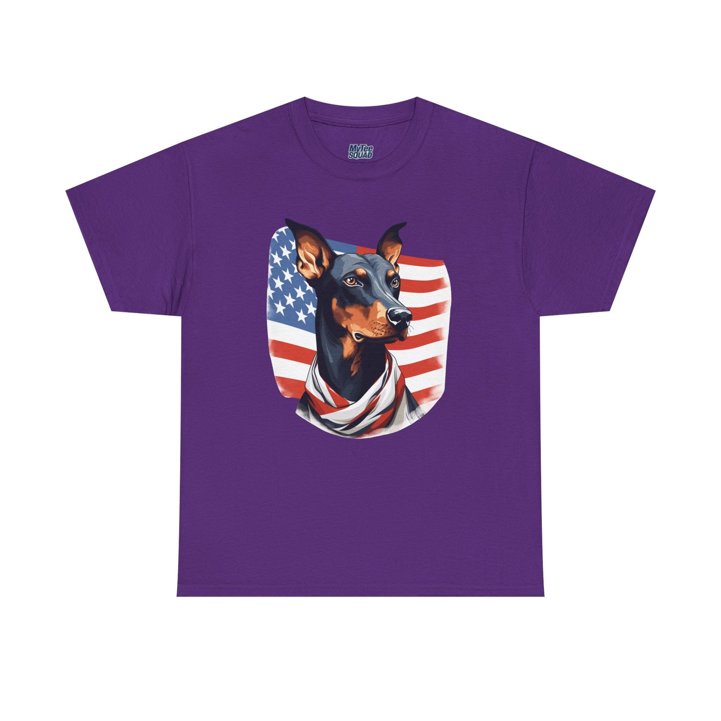 Patriotic Doberman Pinscher Unisex T-Shirt