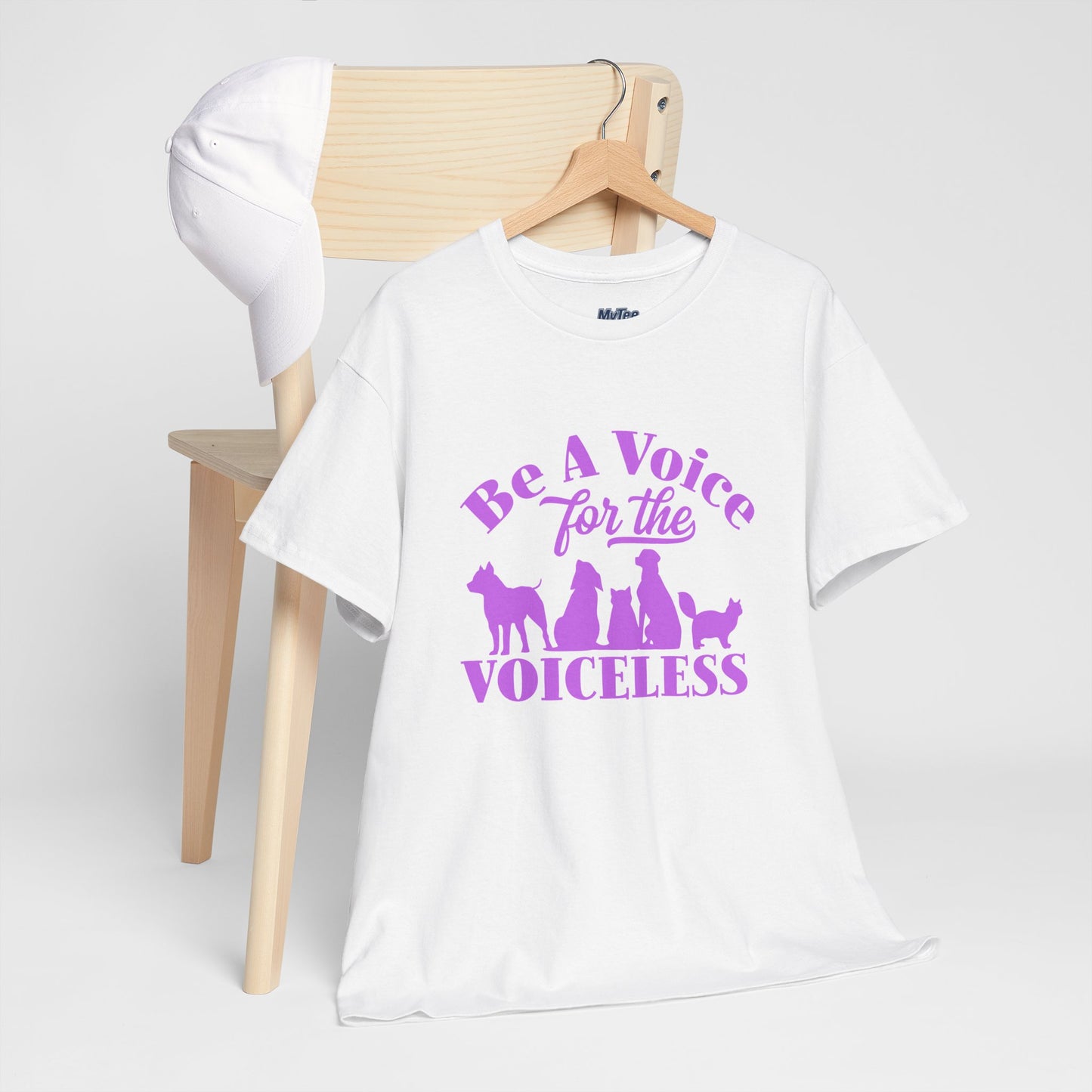 Be A Voice For The Voiceless Unisex T-Shirt | Empowering Animal Rescue Tee