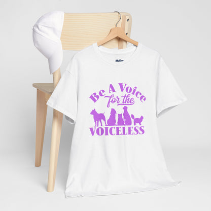 Be A Voice For The Voiceless Unisex T-Shirt | Empowering Animal Rescue Tee