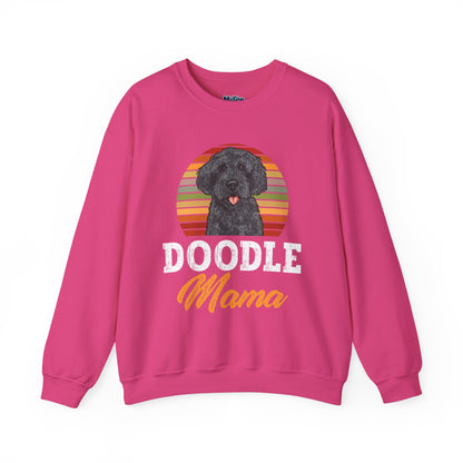Doodle Mama Crewneck Sweatshirt - Casual Wear Dog Mom Gift