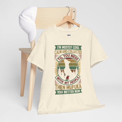 I'm Mostly Calm And Collected Pitbull Unisex T-Shirts