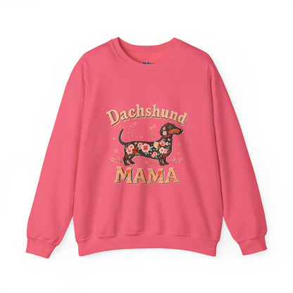 Dachshund Mama Fall Sweatshirt – Perfect For Stylish Dog Moms