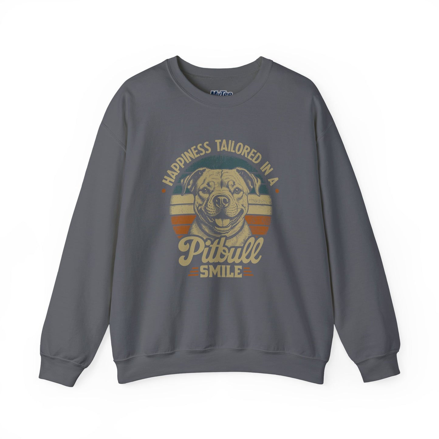Happiness Tailored In A Pitbull Smile Unisex Sweatshirt