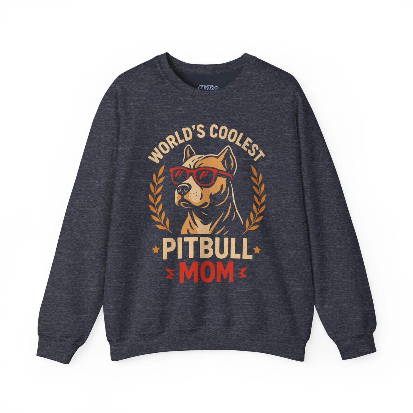 World's Coolest Pitbull Mom Sweatshirt | Perfect for Mother's Day