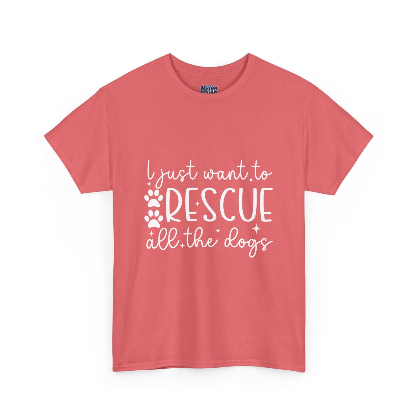 I Just Want To Rescue All The Doga Unisex T-Shirt – Soft Style, Big Heart