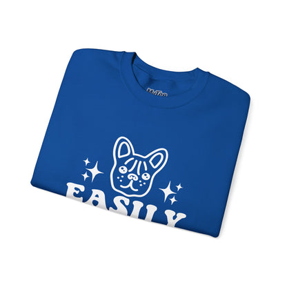 Easily Distracted By Dogs Unisex Sweatshirt | Pet Owner Gift