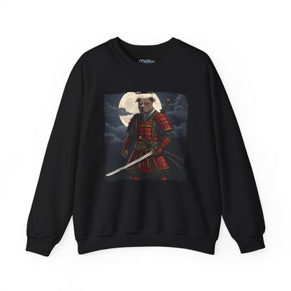 Pitbull Samurai Warrior Sweatshirt | Cozy Crewneck