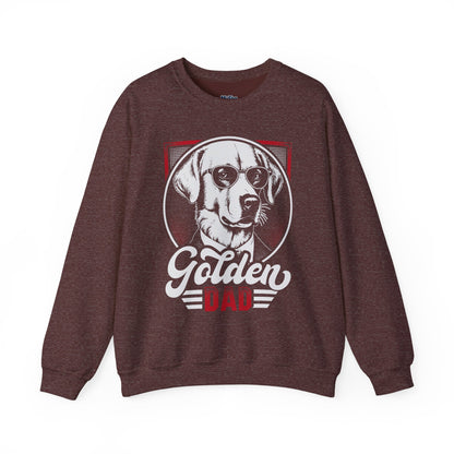 Golden Retriever Dad Sweatshirt | Retro Pet Lover Design