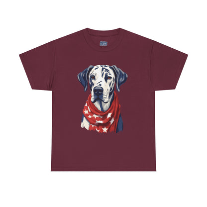 Patriotic Great Dane Unisex T-Shirt