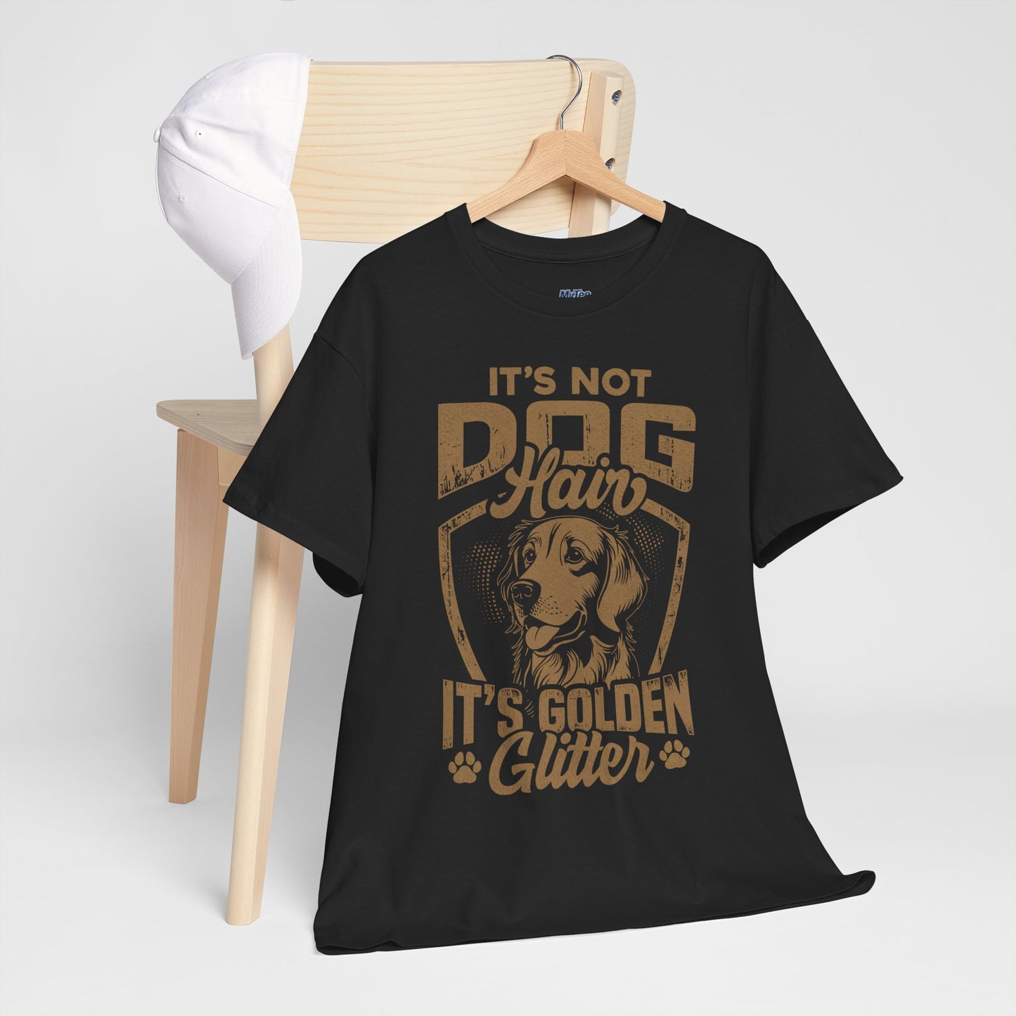 It’s Not Dog Hair It’s Golden Glitter T-Shirt Perfect For Retriever Mom & Dad