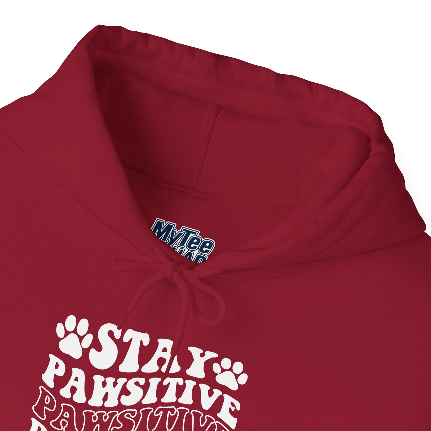 Stay Pawsitive Unisex Hoodie | Perfect for Celebrations & Holidays
