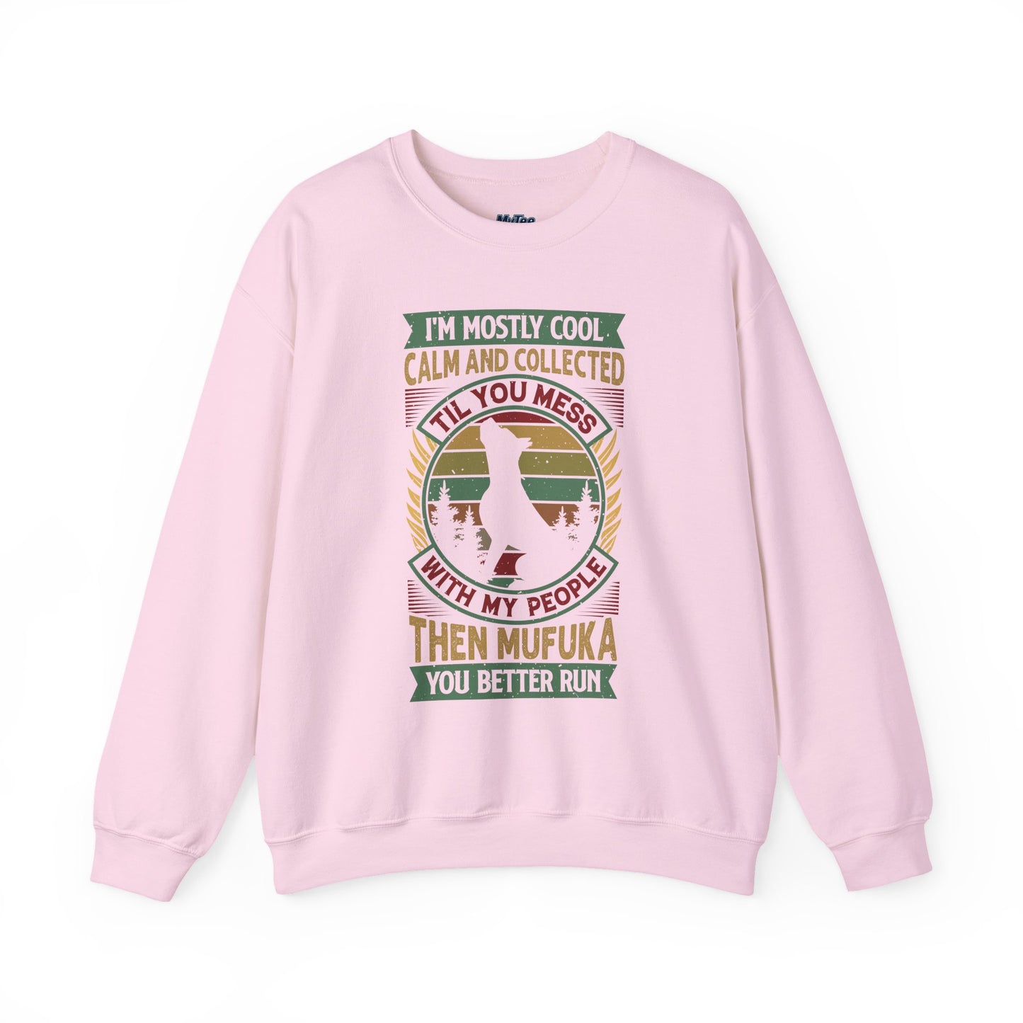 I'm Mostly Calm And Collected Pitbull Unisex Sweatshirts