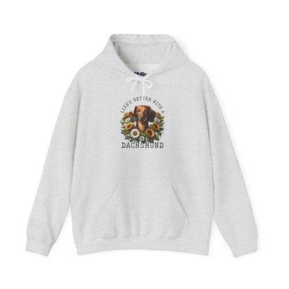 Dachshund Floral Unisex Sweatshirt