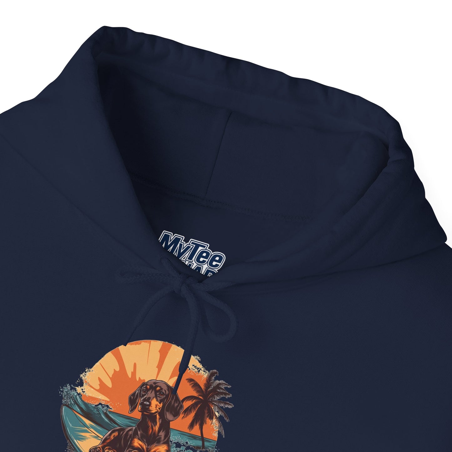 Dachshund Sunset Unisex Hoodie – Chill Pup Style For Dog Lovers