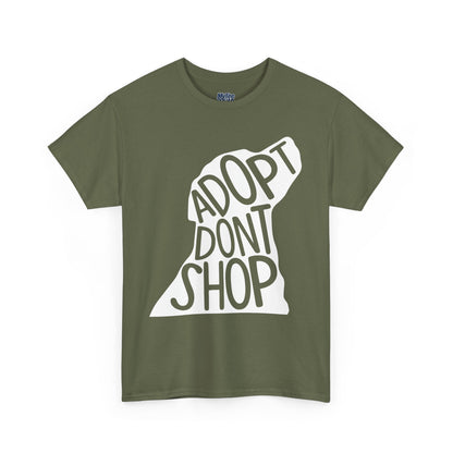 Adopt Don't Shop Unisex T-Shirt – Animal Rescue Awareness Tee