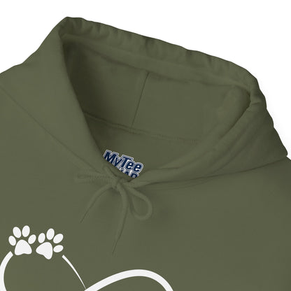Infinity Paw Unisex Hoodie– Cozy & Timeless Love