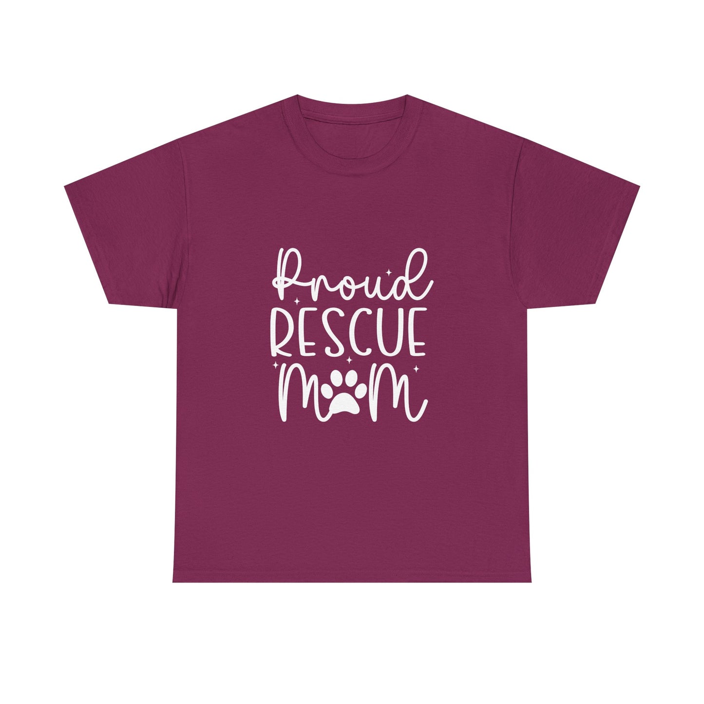 Proud Rescue Mom T-Shirt | Gift For Dog Mom