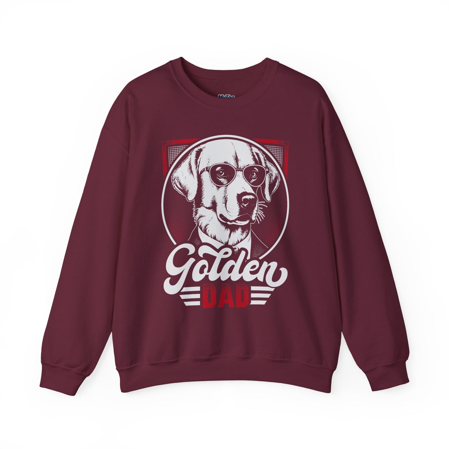 Golden Retriever Dad Sweatshirt | Retro Pet Lover Design