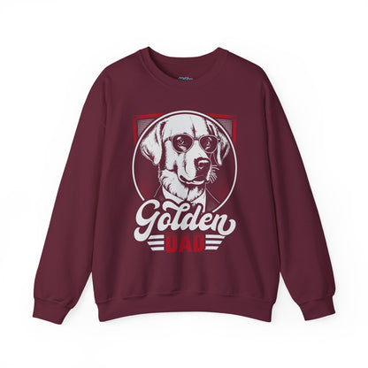 Golden Retriever Dad Sweatshirt | Retro Pet Lover Design