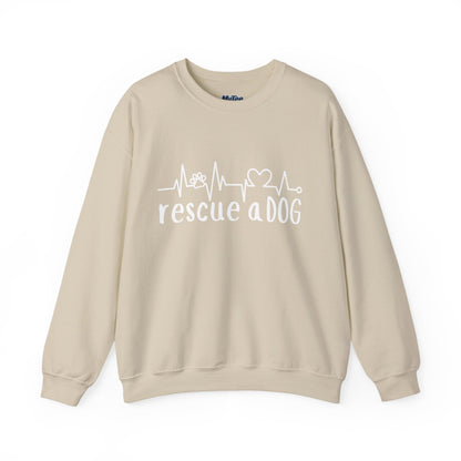 Rescue A Dog Unisex Sweatshirt | Pet Lover Gift