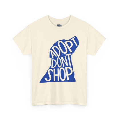 Adopt Don't Shop Unisex T-Shirt – Animal Rescue Awareness Tee
