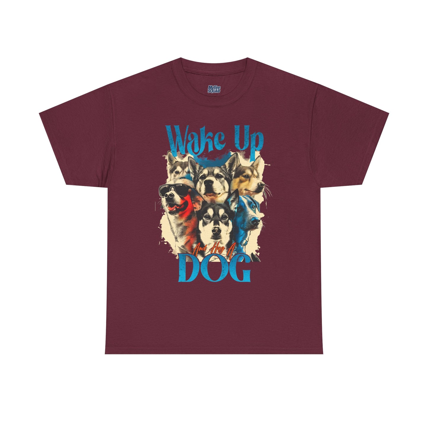 Wake Up Dog Unisex Cotton Tee