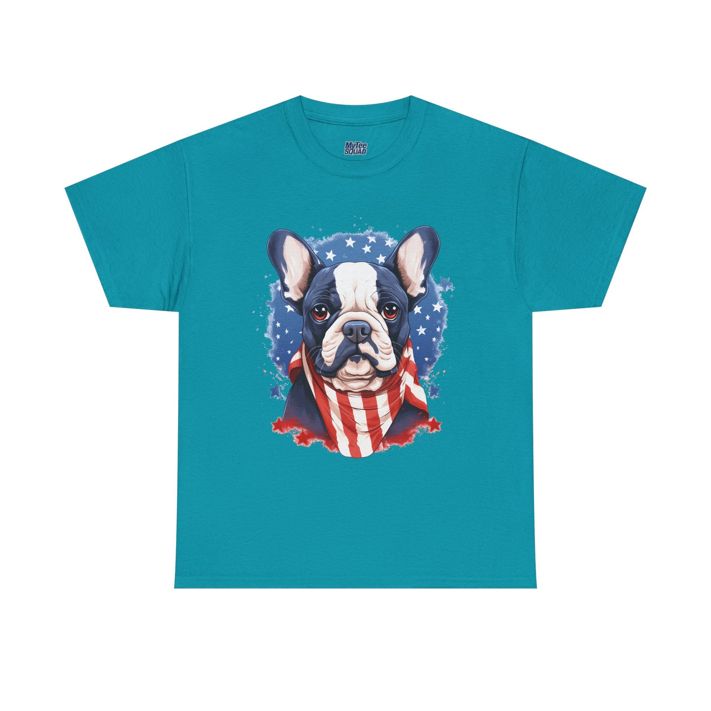 Patriotic French Bulldog Unisex T-Shirt | Dog Lover