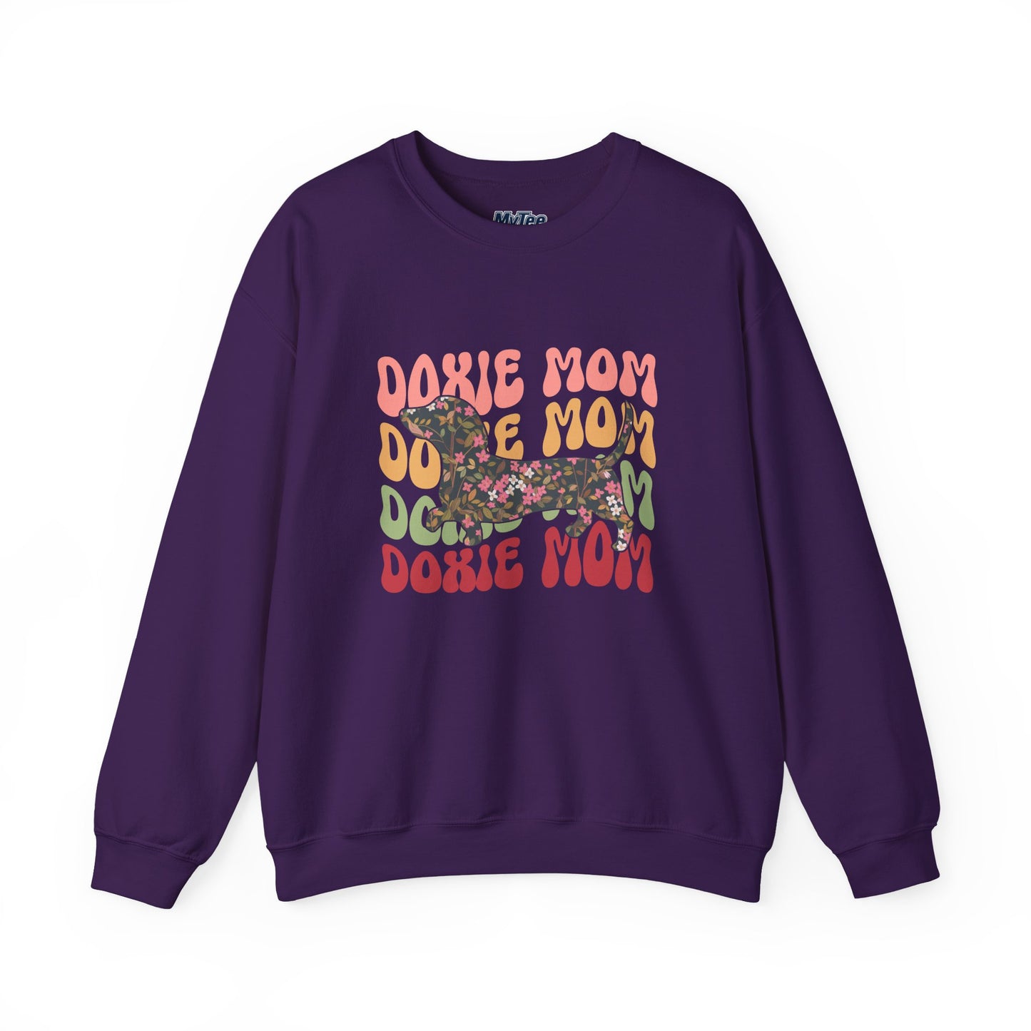 Doxie Mom Vibes Sweatshirt – For Stylish Wiener Dog Parents