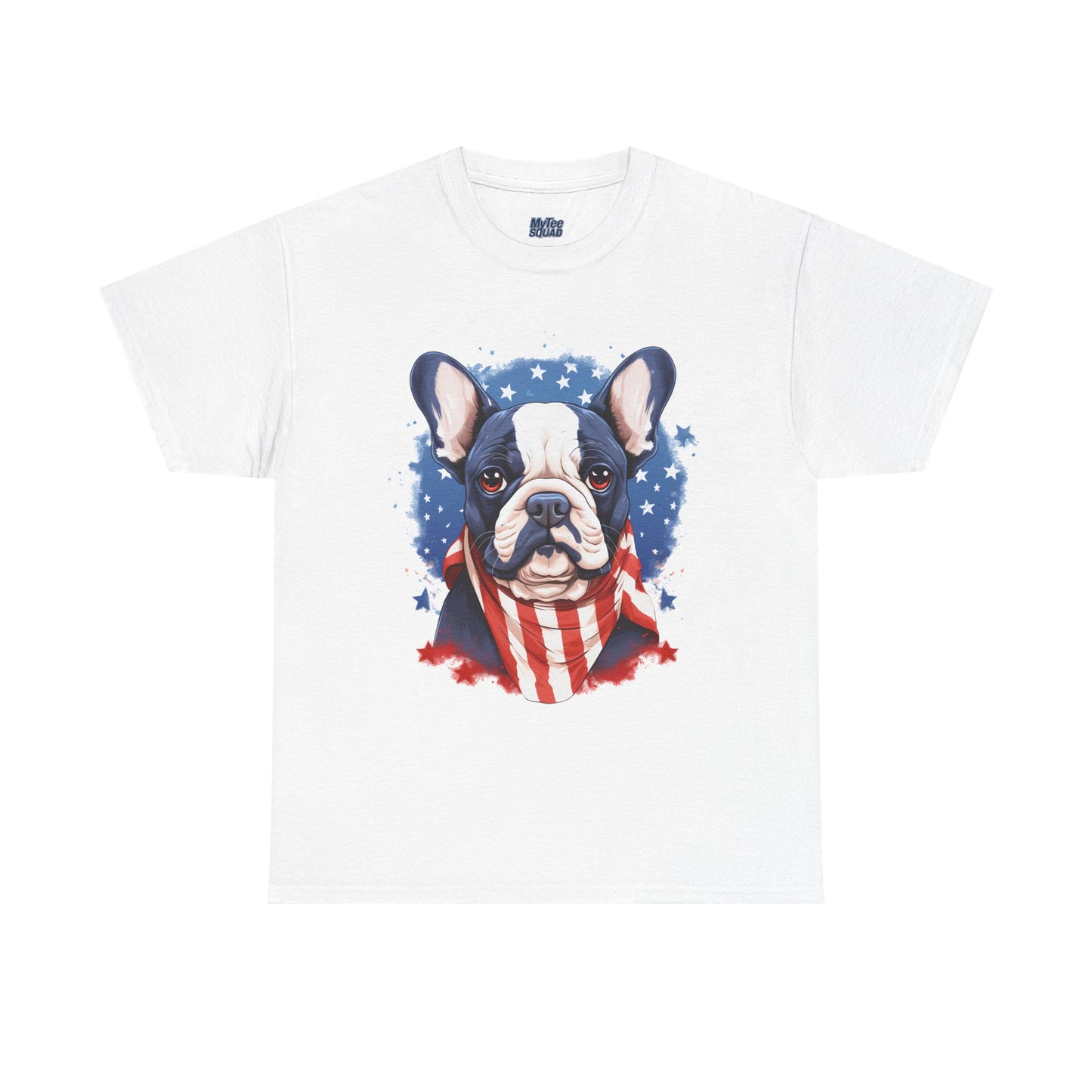 Patriotic French Bulldog Unisex T-Shirt | Dog Lover