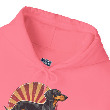 Dachshund Alpha Energy Hoodie – Mighty Pup, Cozy Fit