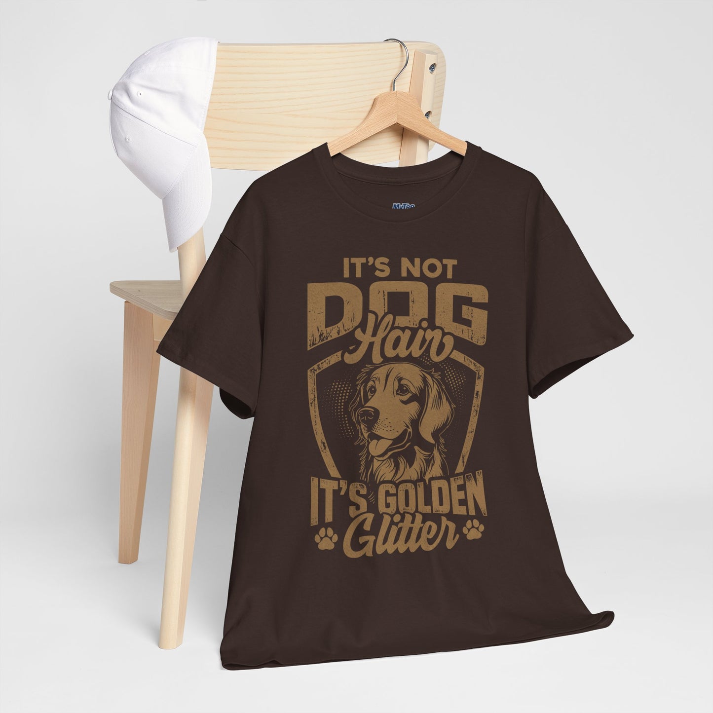It’s Not Dog Hair It’s Golden Glitter T-Shirt Perfect For Retriever Mom & Dad