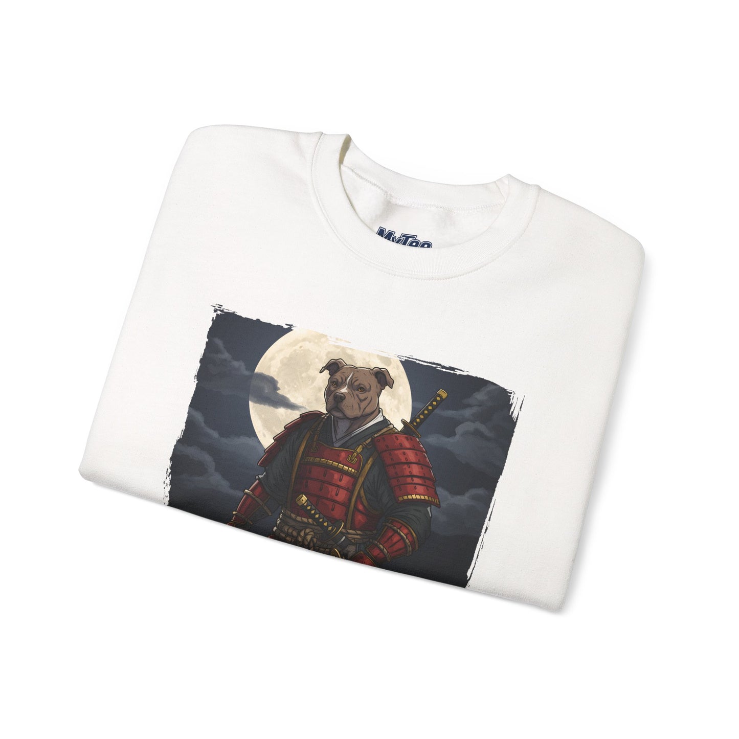 Pitbull Samurai Warrior Sweatshirt | Cozy Crewneck