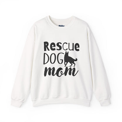 'Rescue Dog Mom' - Sweatshirt