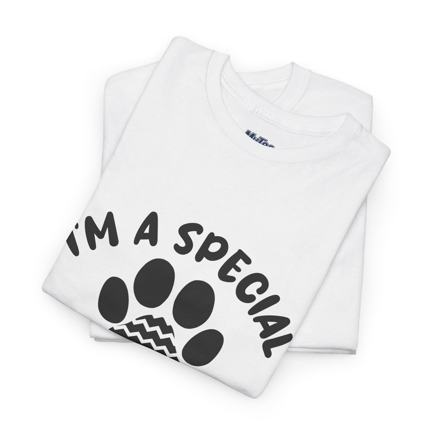 I'M A SPECIAL, DOG KIND OF SPECIAL Casual PAW Cotton T-shirt