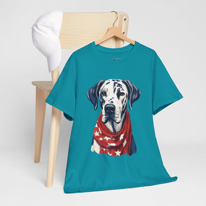 Patriotic Great Dane Unisex T-Shirt