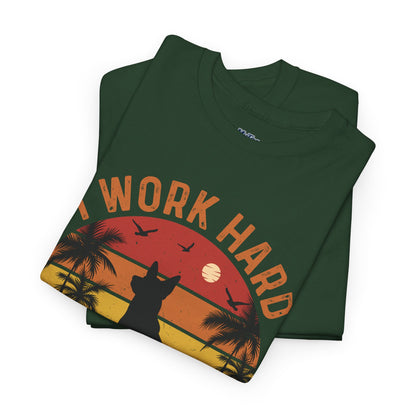 I Work Hard So My Dog Can Chill Unisex T-Shirt