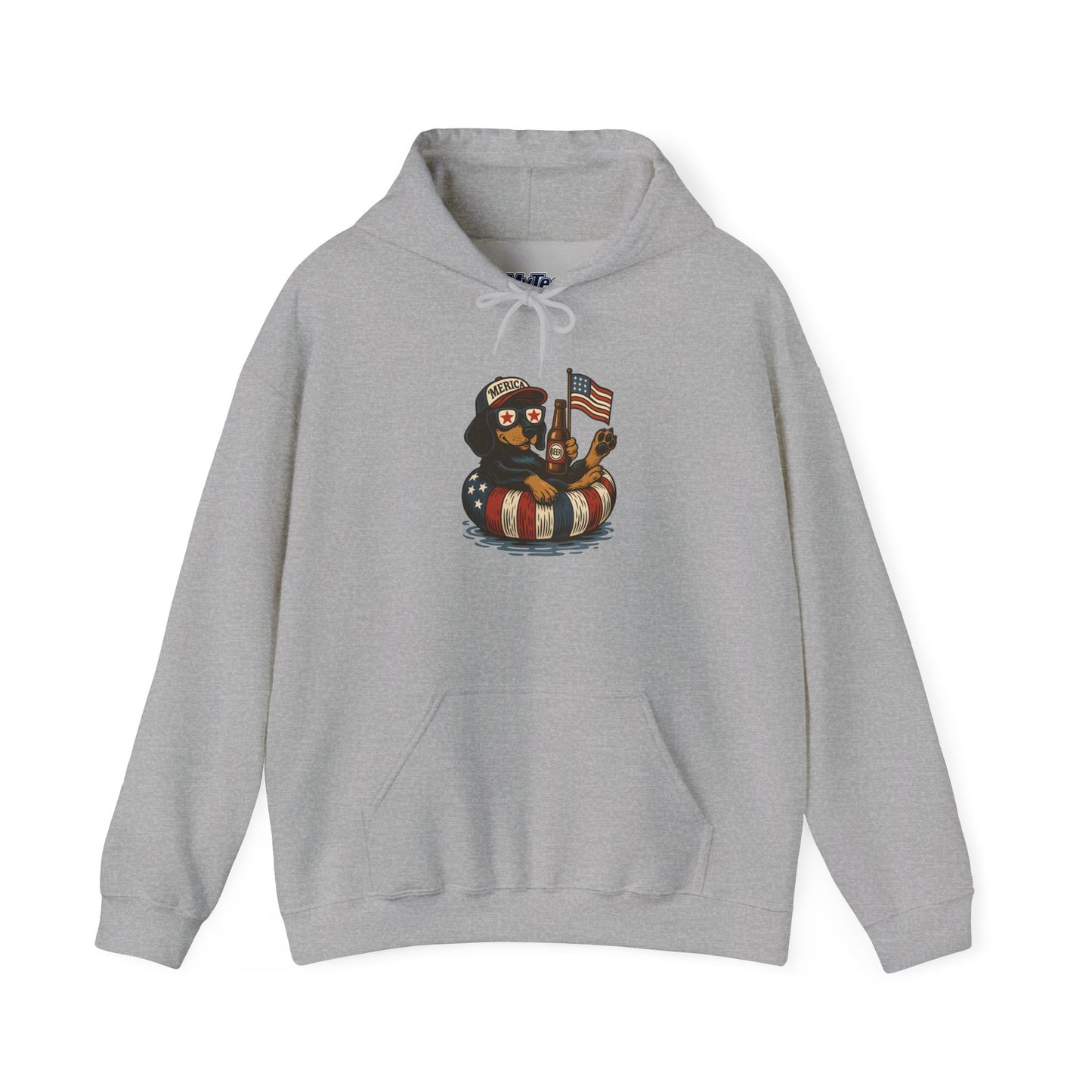 Patriotic Dachshund America Unisex Hoodie