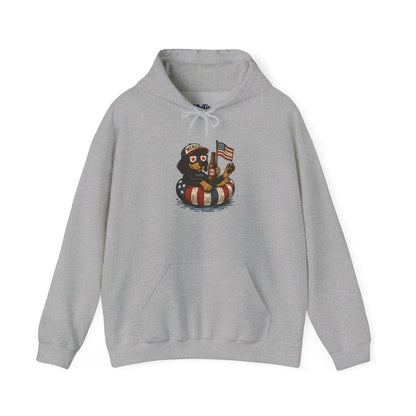 Patriotic Dachshund America Unisex Hoodie