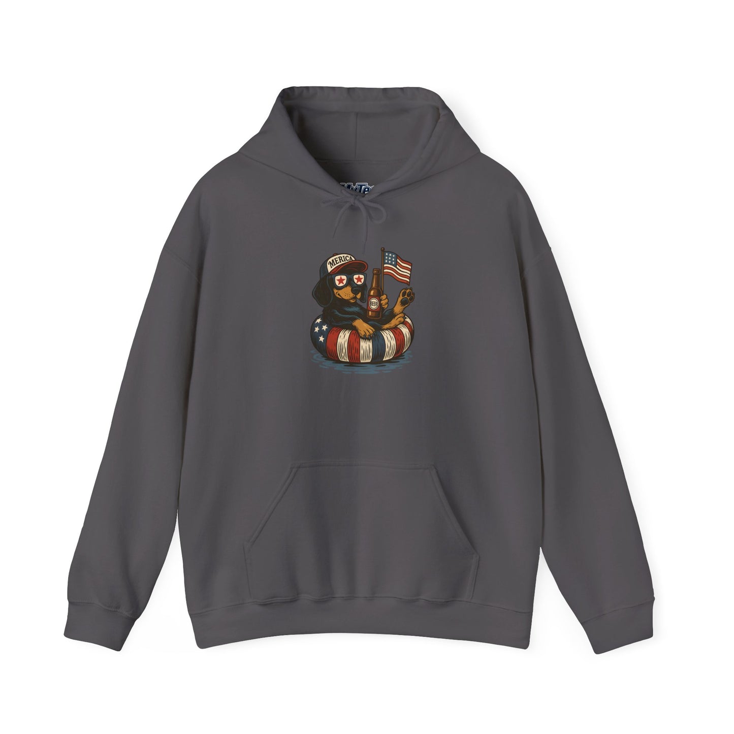 Patriotic Dachshund America Unisex Hoodie