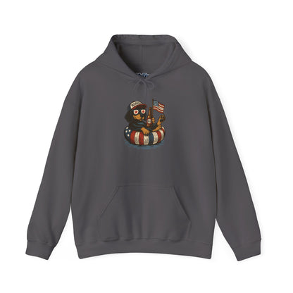Patriotic Dachshund America Unisex Hoodie