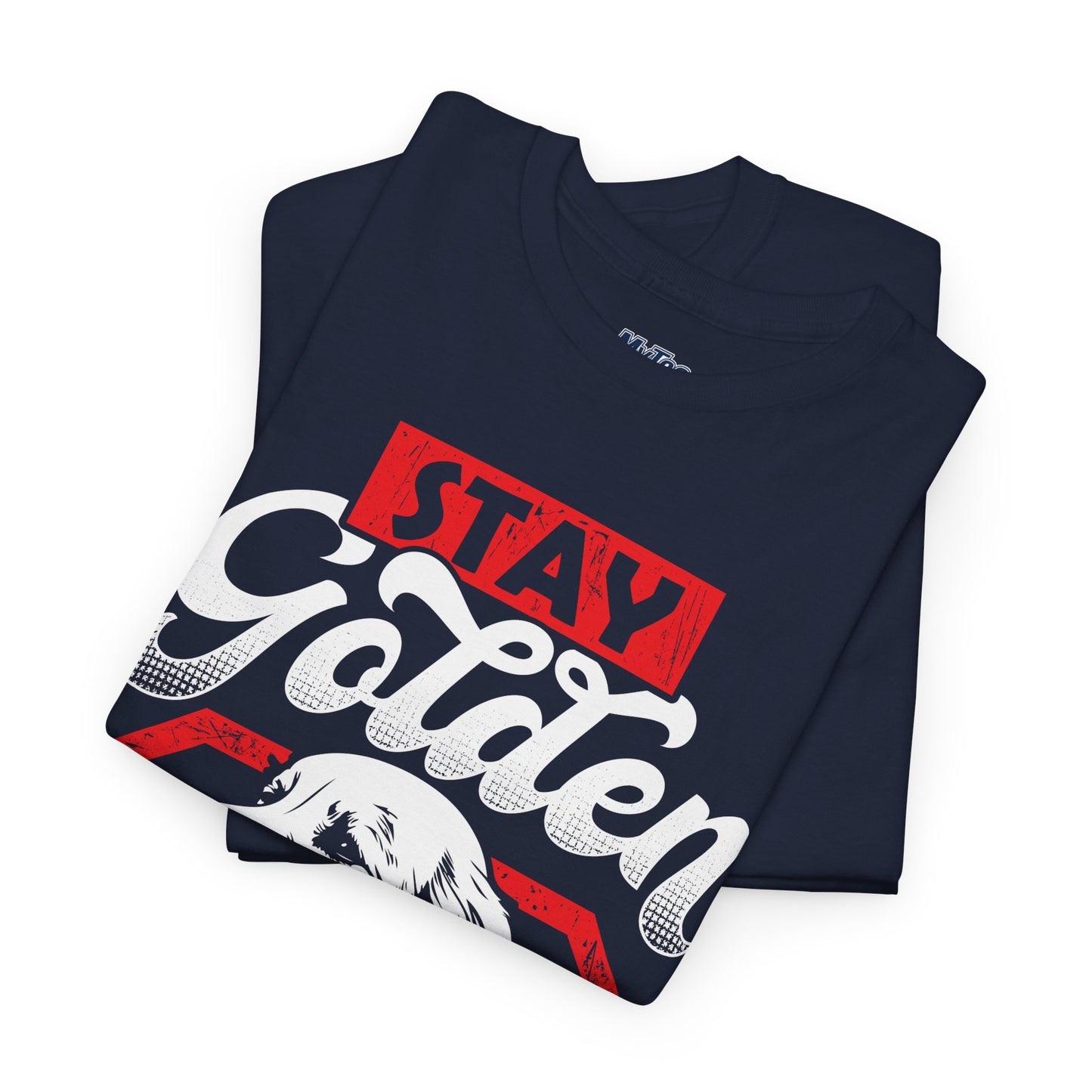 Stay Golden Unisex Cotton T-Shirt | Best Gift For Dog Lover