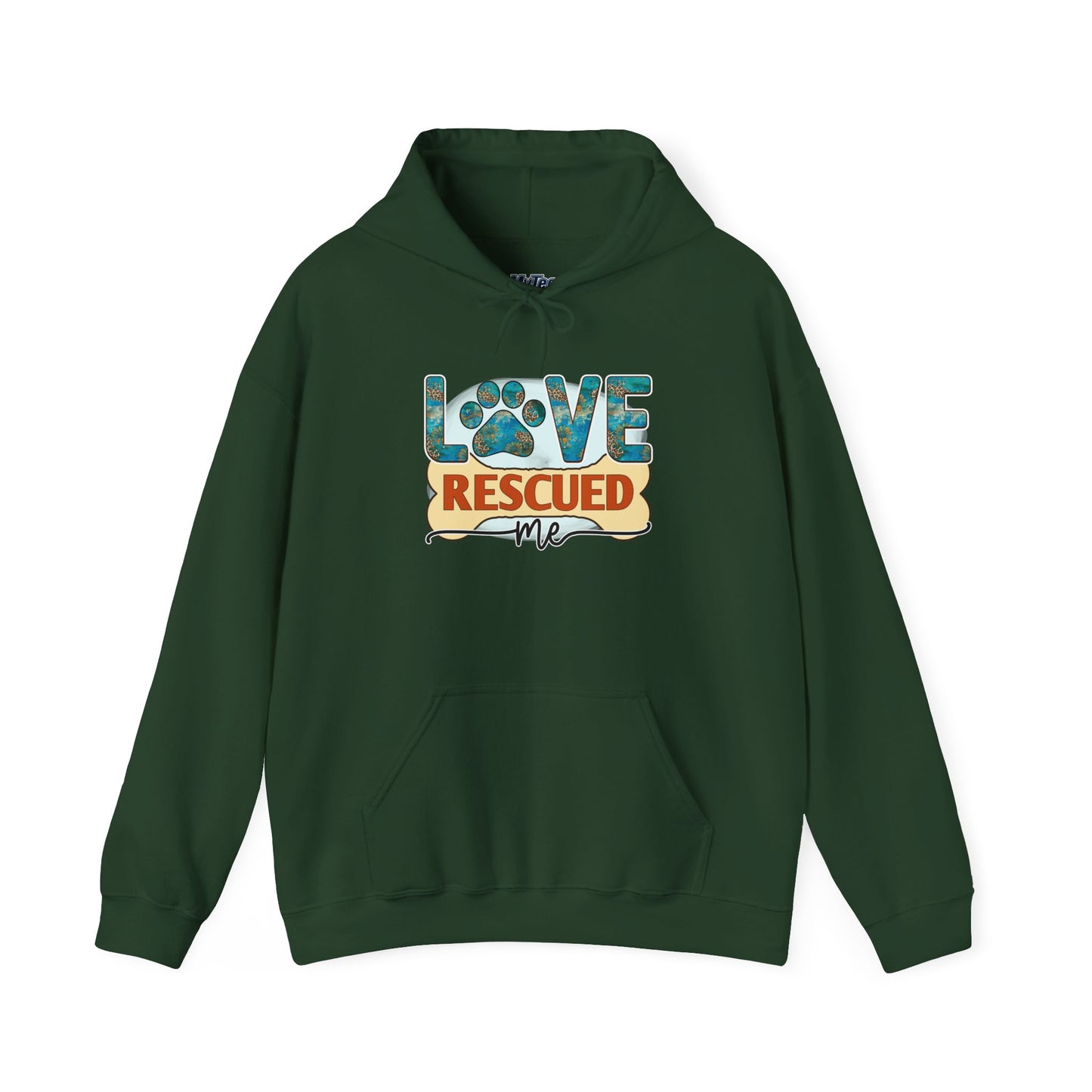 Love Rescued Me Pet Unisex Hoodie